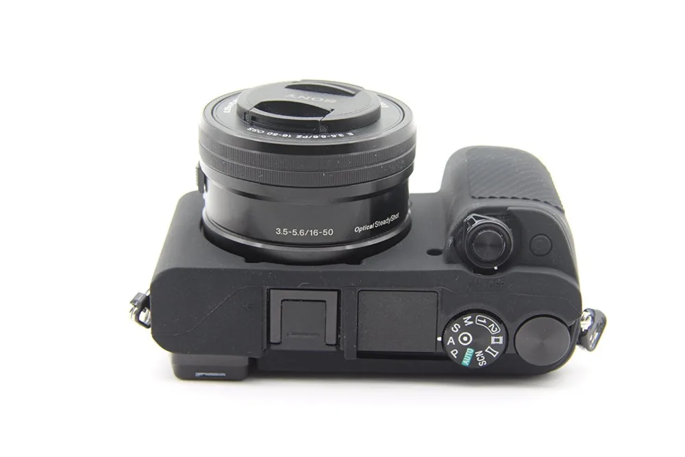 Силиконовая кожа брони Камера чехол Корпус чехол протектор для sony A6000 A6300 A6400 цифровой Камера ILCE-6000 ILCE-6300 ILCE-6400