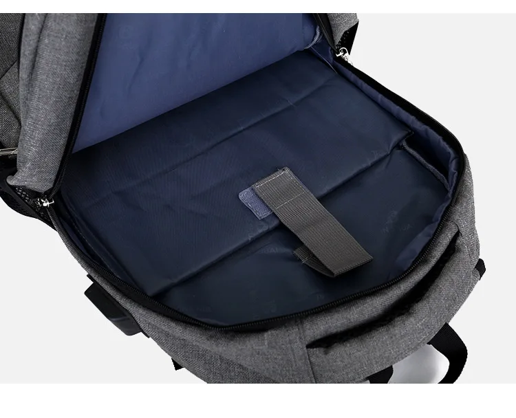 Многофункциональный вместительный рюкзак для ноутбука с usb зарядкой мужская