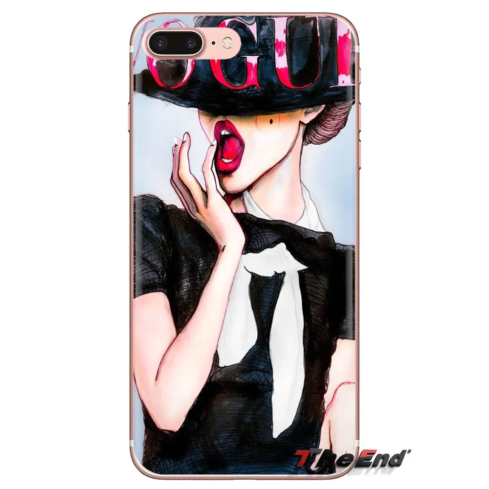 Силиконовый чехол для телефона Sony Xperia Z Z1 Z2 Z3 Z5 compact M2 M4 M5 C4 E3 T3 XA Huawei Mate 7 8 Y3II больше