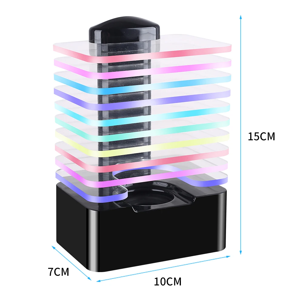 Светодиодный постепенный свет волшебная квадратная башня беспроводной