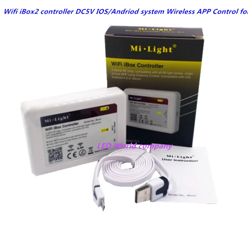 Беспроводной светодиодный RGB контроллер с Wi Fi управление через приложение для SMD