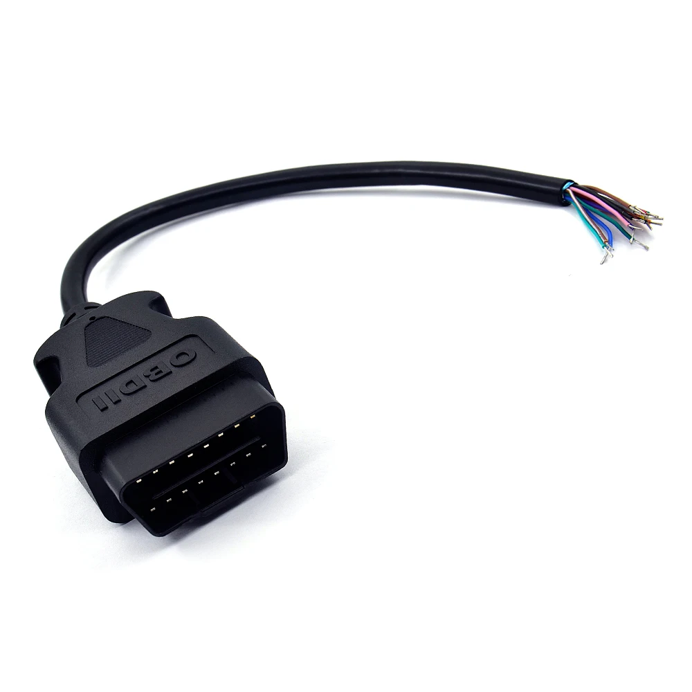 2019 OBD OBD2 16 контактный Женский удлинитель Кабель для диагностики автомобиля