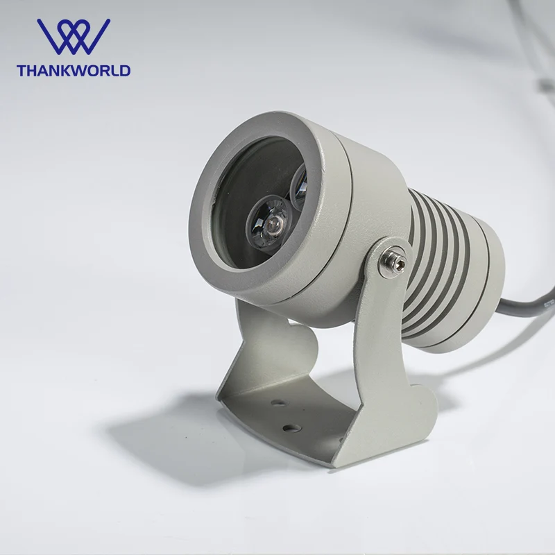 2017 Новый Светодиодный прожектор Открытый 3 Вт прожекторы алюминиевый отражатель