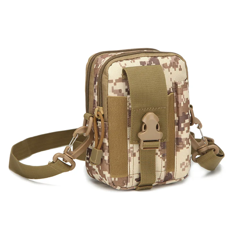 Нейлон Большой ёмкость MOLLE кобура EDC Носить Аксессуар инструмент поясная сумка