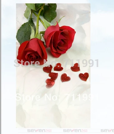 Пользовательские цветочные обои романтическая роза для гостиной ТВ фон 3D