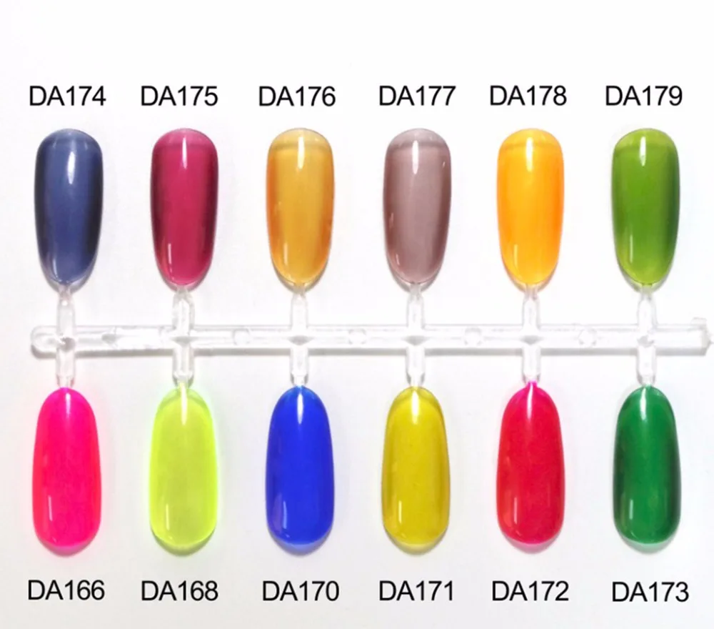 Прозрачный Гель-лак Molanda с чистой глазурью полуперманентный 15 однотонных цветов