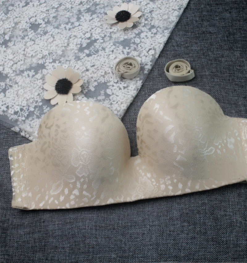 Бюстгальтер женский бесшовный на косточках пуш-ап с эффектом 32 34 36 38 40 42 44 B C D 1/2 |