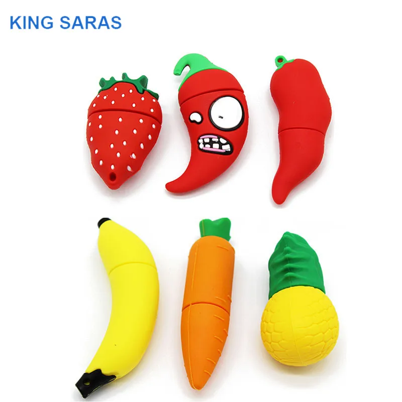 KING SARAS реальная емкость 6 стиль модель еда флэш-накопитель usb 2,0 4 ГБ 8 ГБ 16 ГБ 32 ГБ 64 ГБ флешка, подарок