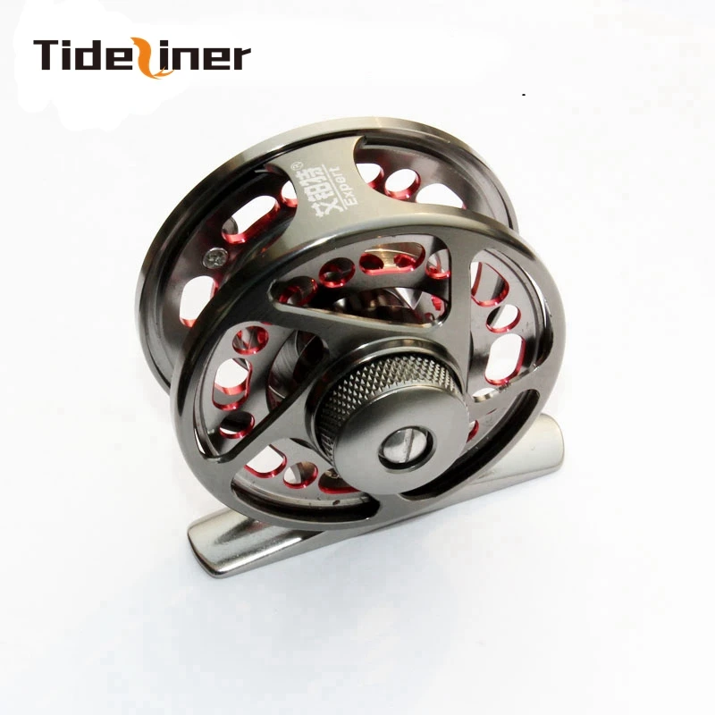 Tideliner 2 + 1 подшипники 1:1 все металлические катушки для ловли нахлыстом D40 D50 D60 CNC