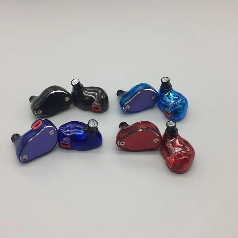 Новый 2018 ASE Hybird DIY наушники двойной динамический + BA в ухо HIFI монитор стерео бас с 2