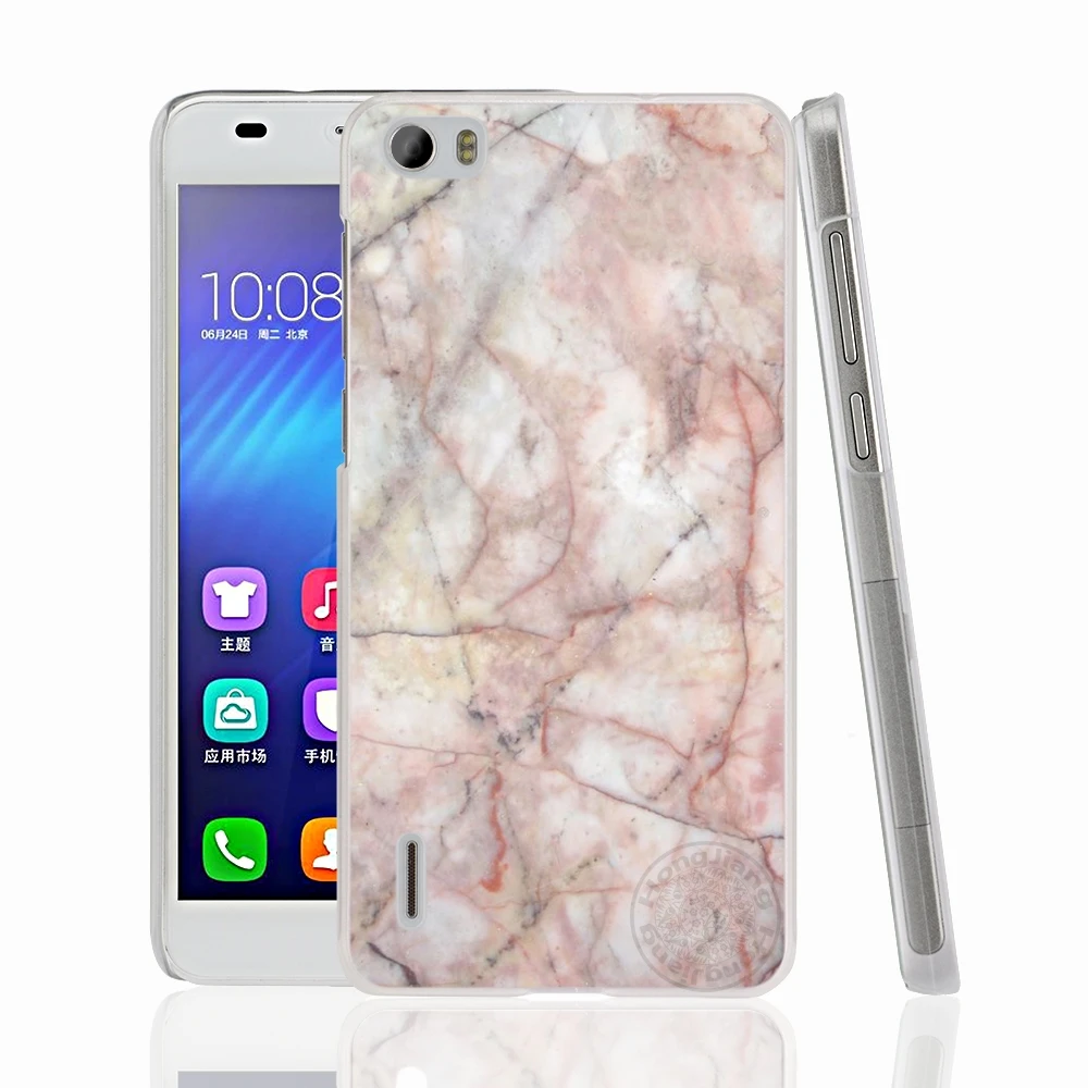 HAMEINUO новейший модный мраморный чехол для телефона huawei honor 3C 4A 4X 4C 5X 6 7 8 Y3 Y5 Y6 2 II Y560 Y7