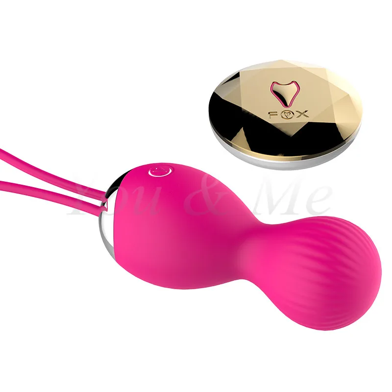 Беспроводные шарики Кегеля с дистанционным управлением вагинальное плотное