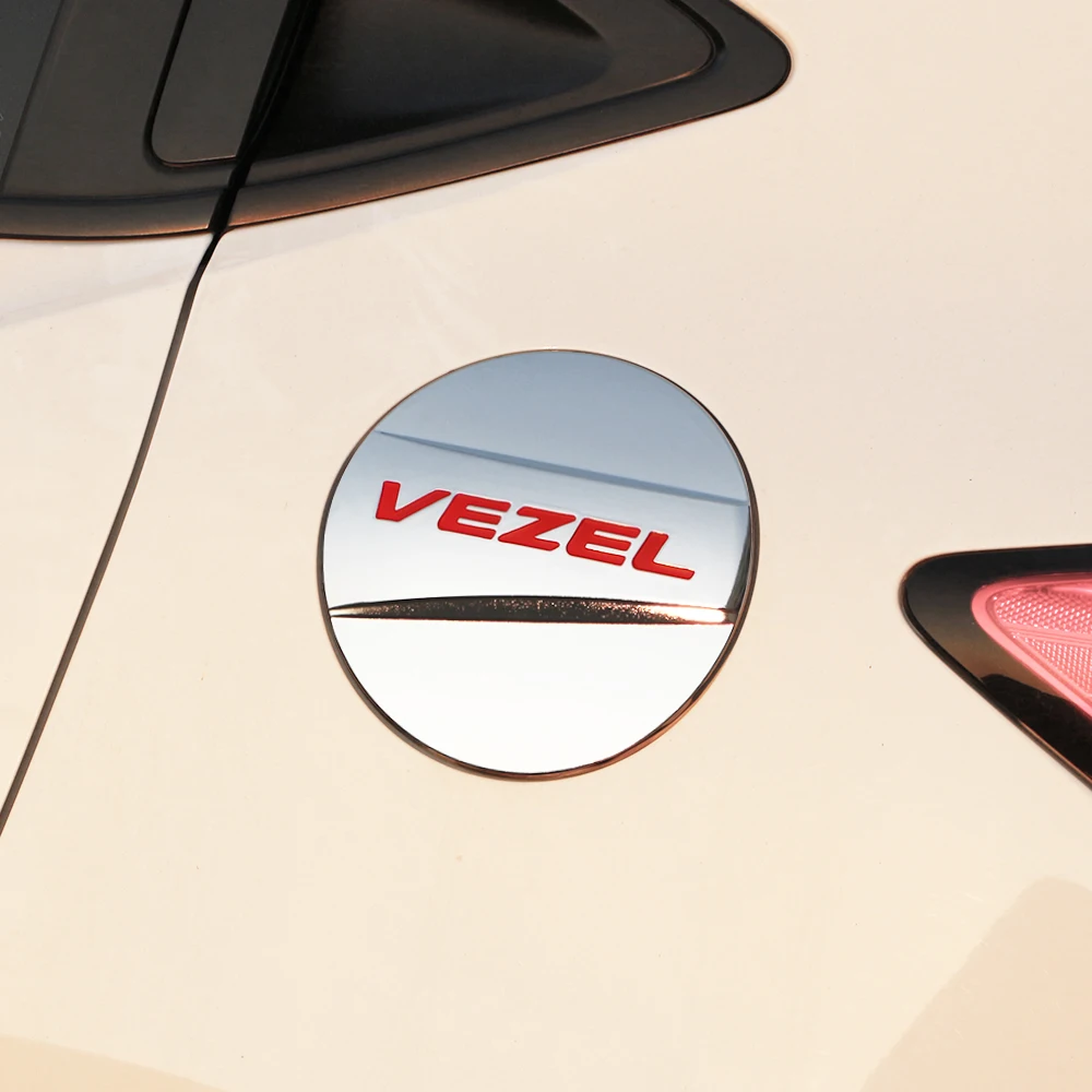 Автомобильный топливный бак Крышка для Honda vezel HRV HR-V хром автомобильный Стайлинг Бензобак Крышка отделка стикер аксессуары