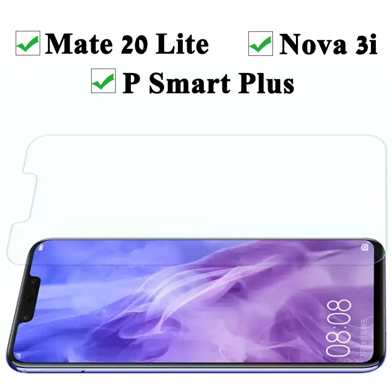 Защитное стекло для Huawei Mate 20 Lite P Smart Plus Nova 3i закаленное lite Nova3i 3 I I3 защита