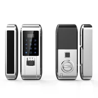 wireless remote control door lock office keyless electric fingerprintpassword lock with touch keypad smart card
