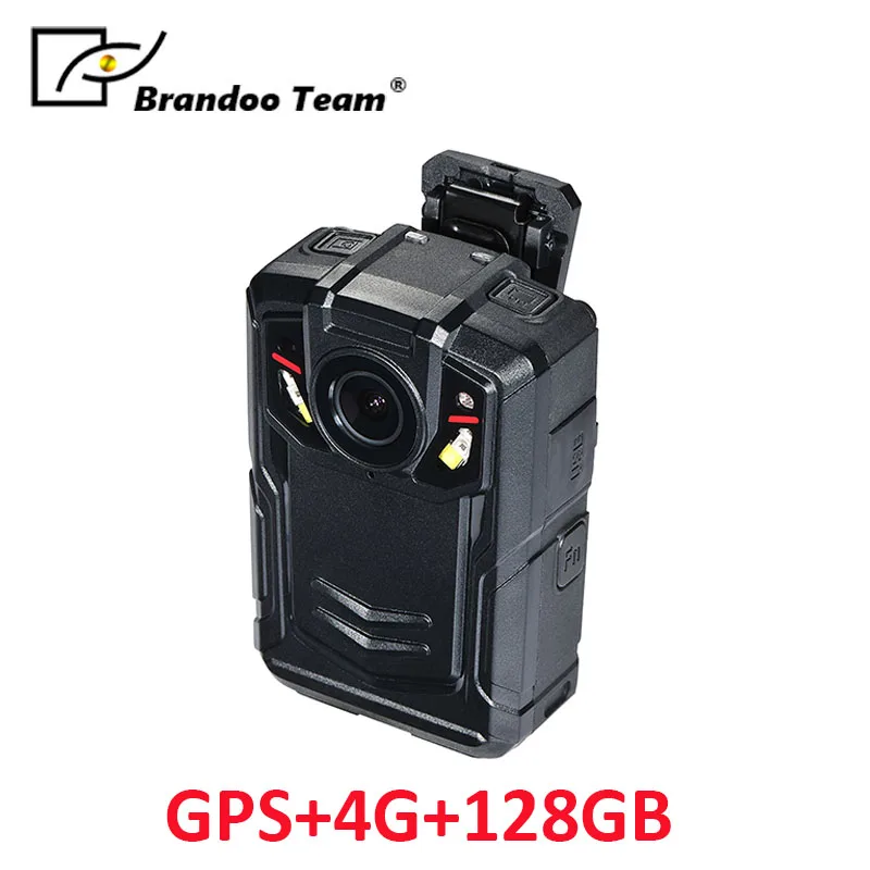 1080 P полицейский корпус камеры тело надеваемая камера с gps 4G Функция 128 Гб