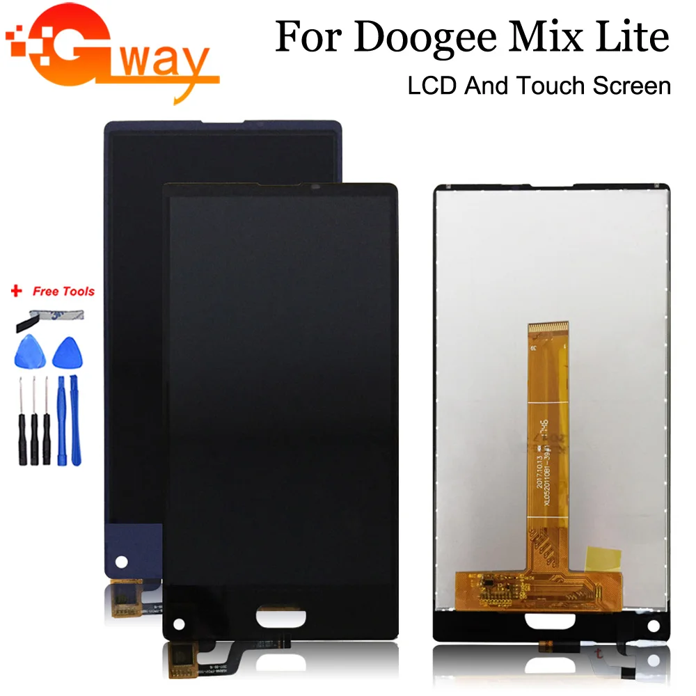 FSTGWAY для 5 2 дюймового ЖК-дисплея Doogee Mix Lite + сенсорный экран 100% протестированный