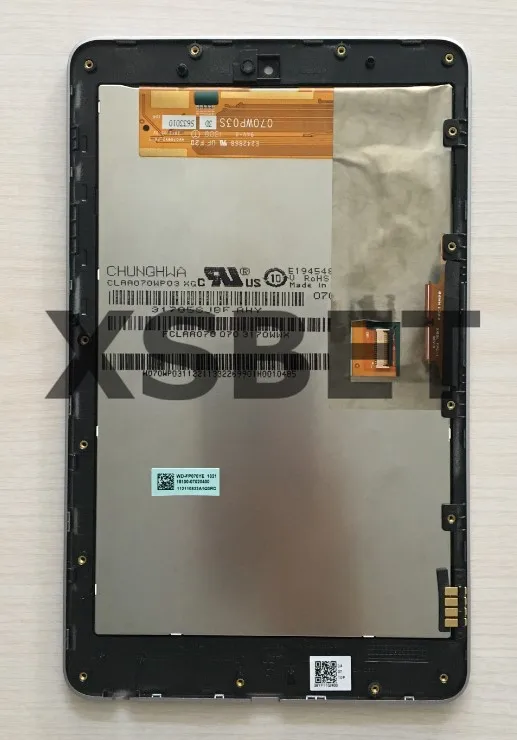 ME370 дисплей для ASUS Google Nexus 7 1st Gen Nexus7 2012 ME370T ME370TG ЖК-матрица кодирующий преобразователь сенсорного экрана в сборе+ рамка - Цвет: WIFI