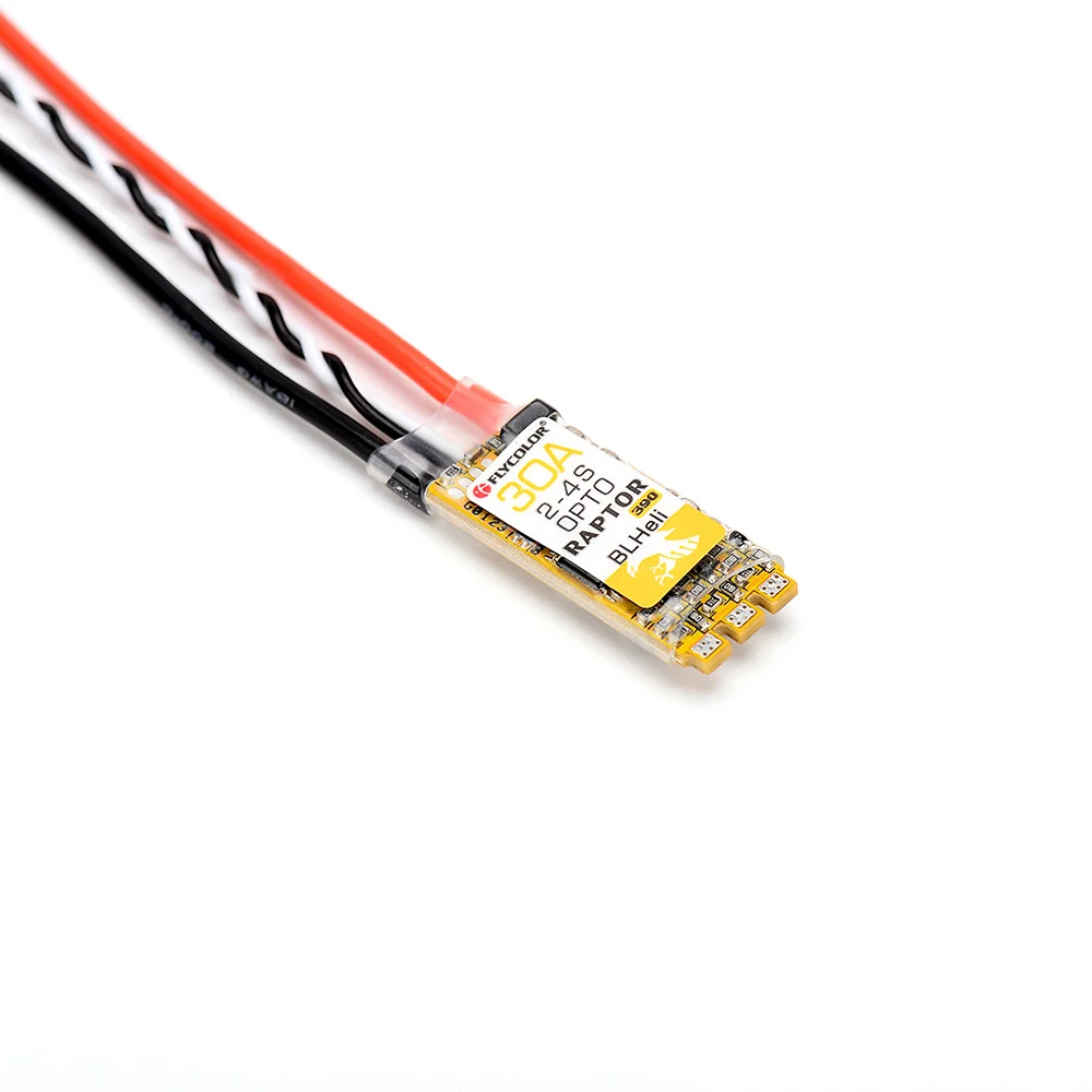 FATJAY Flycolor Raptor390 30A ESC 2-4s C8051F390 MCU BLHeli прошивка Multishot для RC multirotor racing FPV drone quadcopter