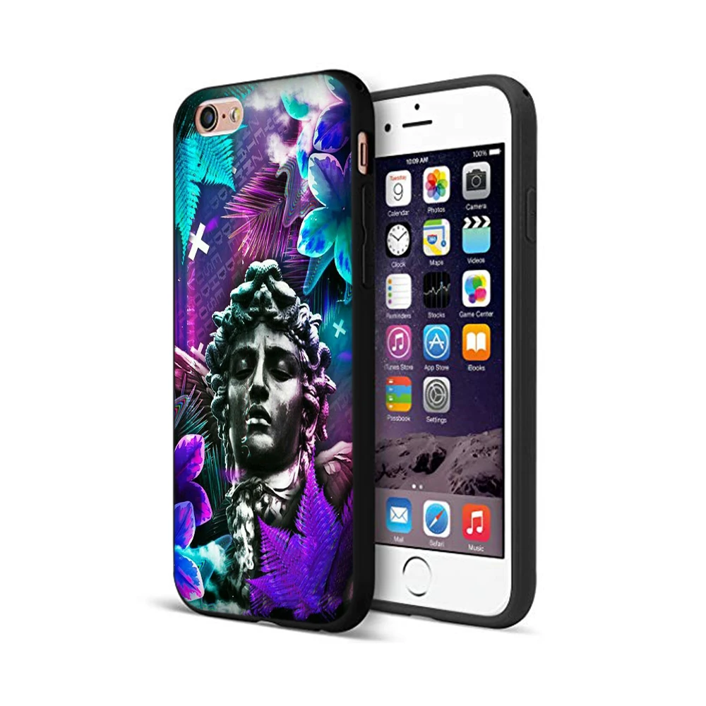 12168 Черный чехол ТПУ для iphone 5 5s se 6 6s 7 8 plus x 10 чехол силиконовый чехол для iphone XR XS 11 pro MAX Ретро винтажная художественная статуя - Цвет: 12168
