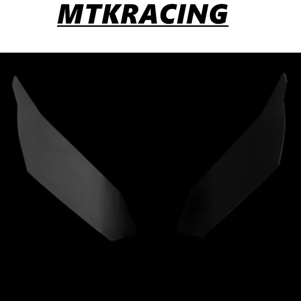 Smoked black MTKRACING для HONDA X-ADV XADV 300 750 1000- мотоцикл акриловая Защитная крышка для фар Экран объектив - Цвет: Smoked black