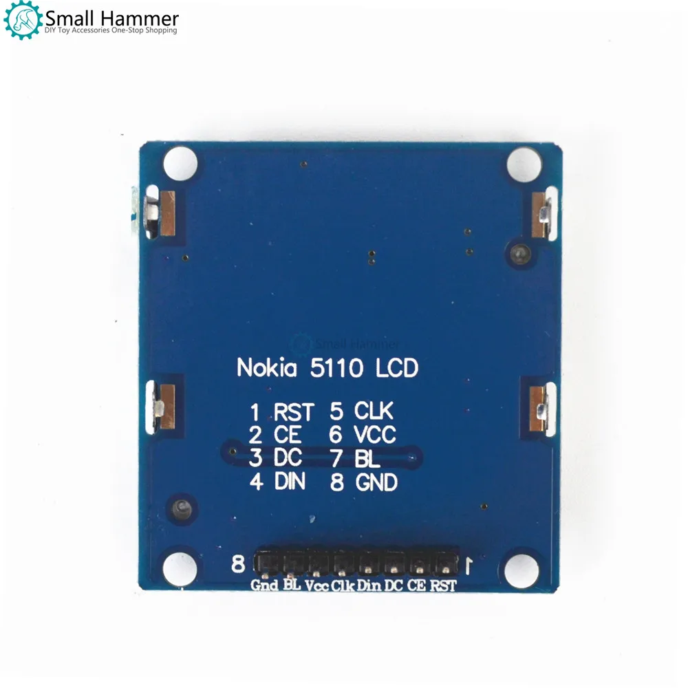 Макетная плата Blue MCU модуль ЖК экрана 5110 дюйма совместимый с экраном