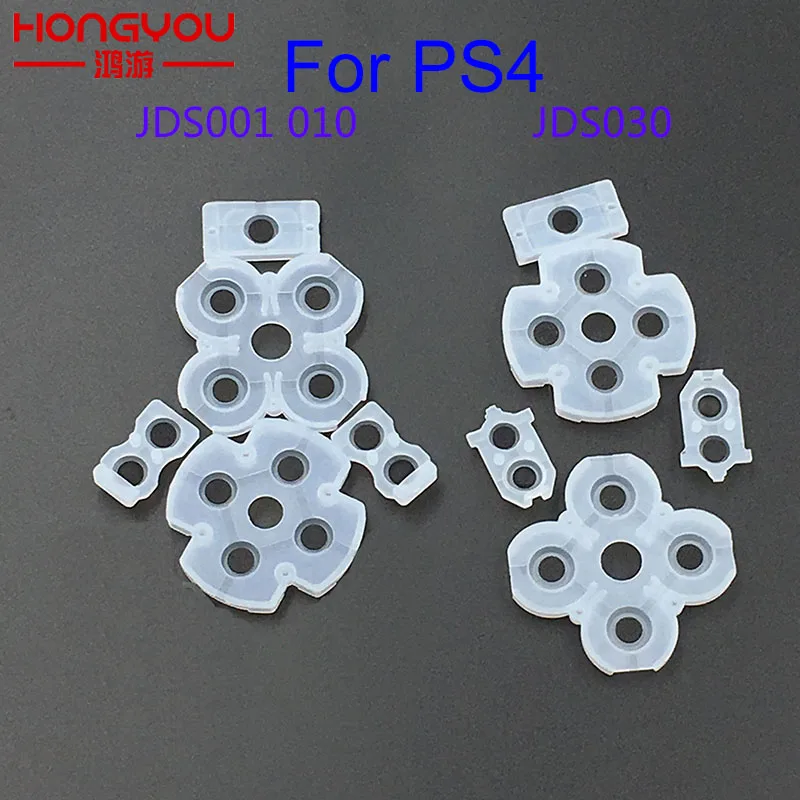 120sets Silicone Conductive Rubber Button Pad For Play Station 4 PS4 Controller JDS-030 010 001 JDM-030 New Version | Электроника