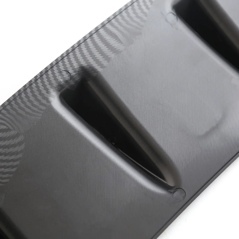 Универсальный диффузор губа на задний бампер ABS акульих плавников шасси