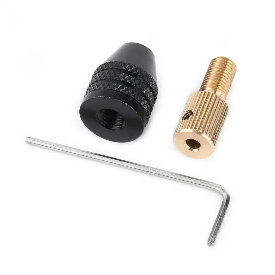 Набор патронов для электродрели из латуни и алюминиевого сплава 0 3 4 мм|adapter