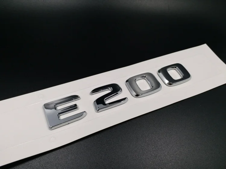 17-18 для Mercedes W211 W212 E-Class наклейка на заднюю эмблему багажника E200 E300 E200L E300L E320L |