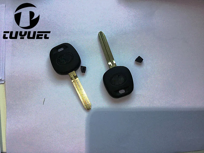 Флэш-оболочка с необработанным лезвием TOY43 для автомобильного ключа Toyota флэш 10