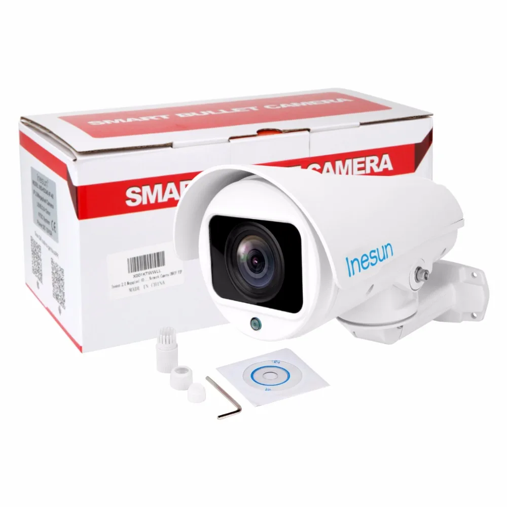 Inesun 1080 P 2MP на открытом воздухе безопасности Камера 4X/10X Оптический зум 4-в-1 HD CVI TVI/AHD/CVBS Водонепроницаемый ИК Ночное видение аналоговые камеры высокого разрешения