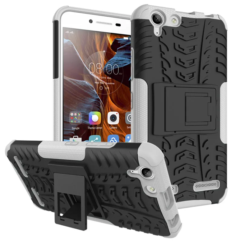 Case For Lenovo K5 Plus 5.&quot Fashion Thick Silicone Hybrid Armor Phone Cover A6020a46 A6020a40 | Мобильные телефоны и