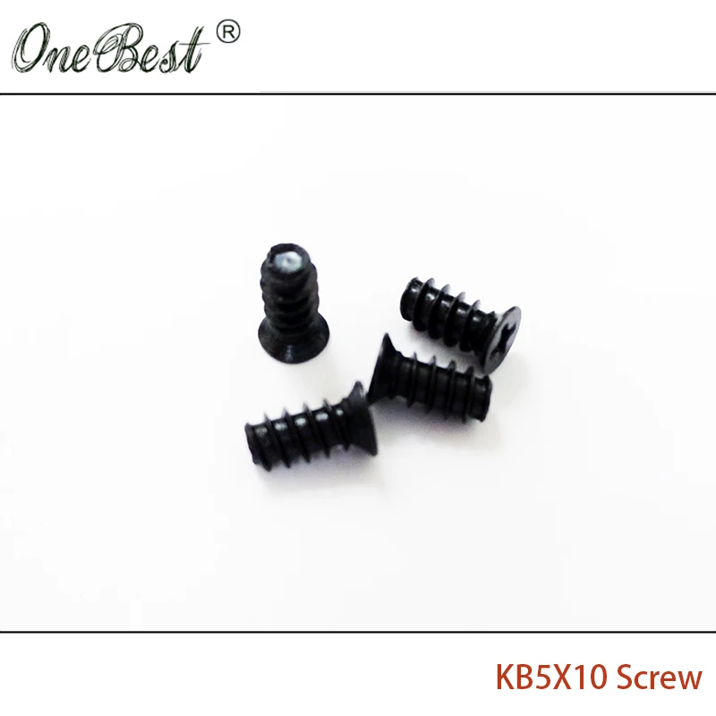 100 шт./лот KB5x10 PC чехол винт Hirao саморезы плоская головка 5x10KB вентиляторы питания