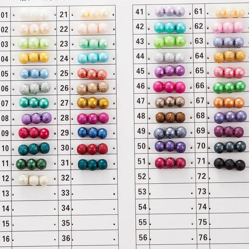 2017 8 мм 200 шт. разноцветные складчатые стеклянные бусины для изготовления