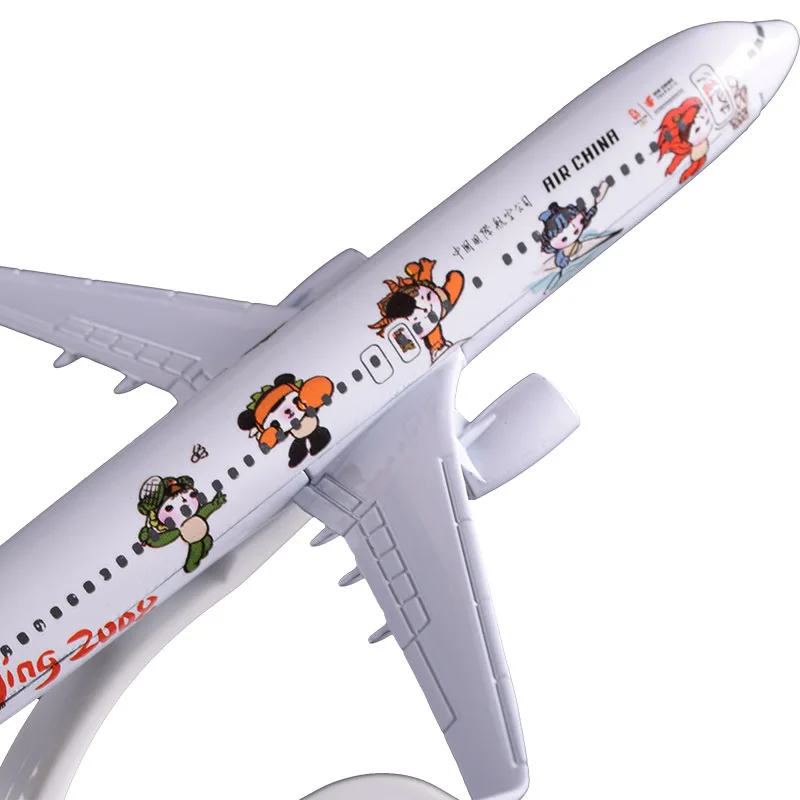 16 см воздух Китай модель самолета Боинг 737 благоприятного на заказ аэробуса