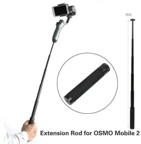 

Handheld Gimbal Extension Rod Scalable Stick for DJI OSMO Mobile 2