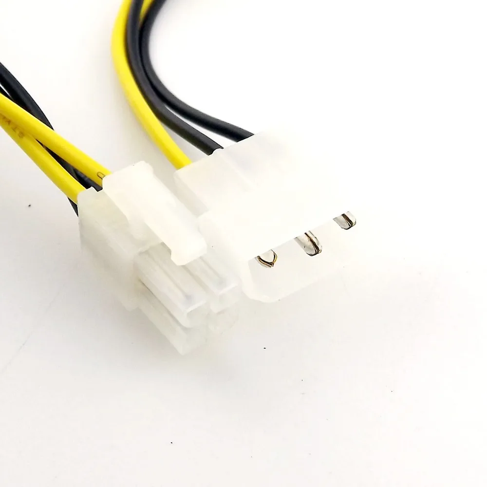 10 шт. 4 контактный разъем Molex на P4/64 бит ATX 12 В|Компьютерные кабели и разъемы| |