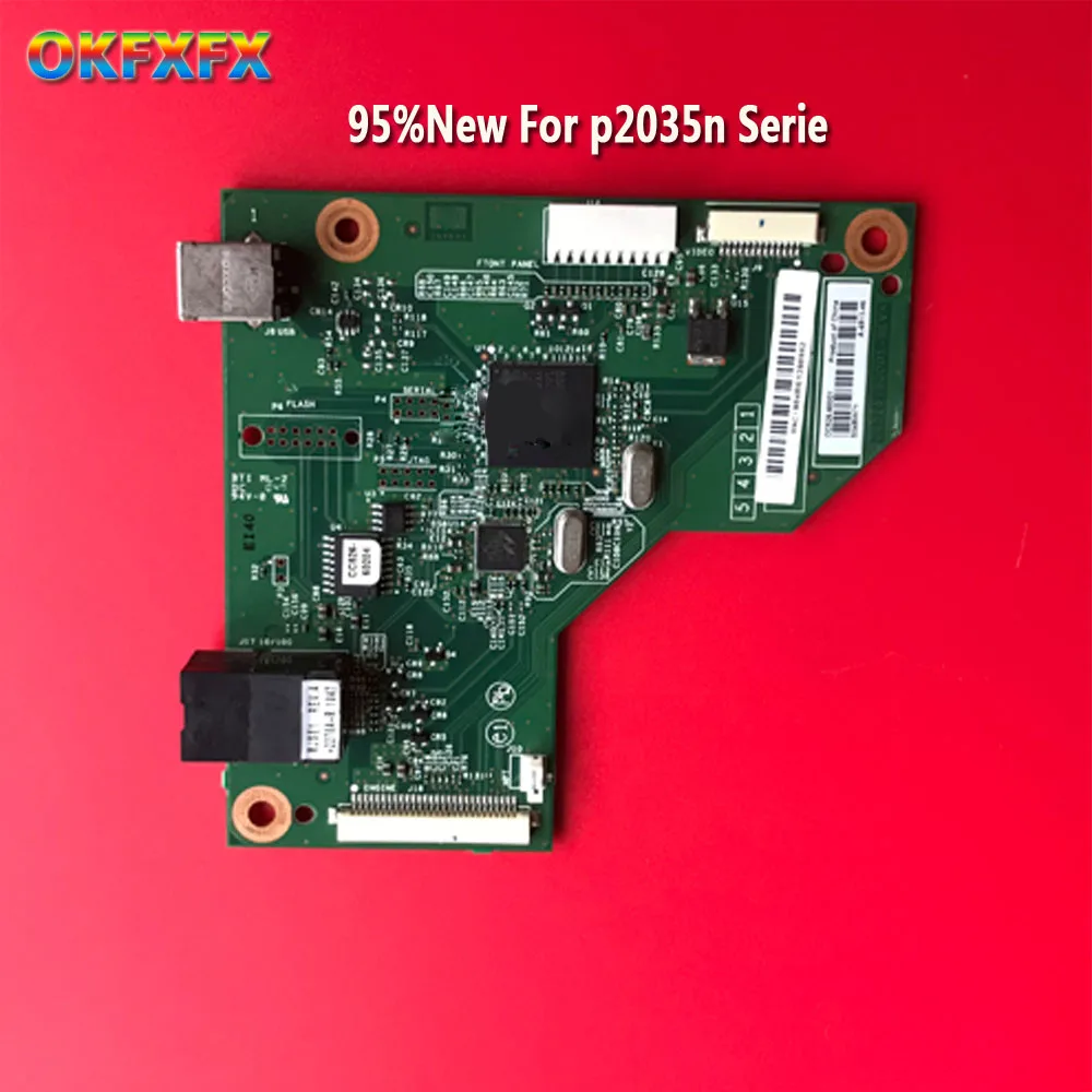 CC525 60001 CC526 материнская плата для HP P2035 P2035N 2035N плата|Детали принтера| |