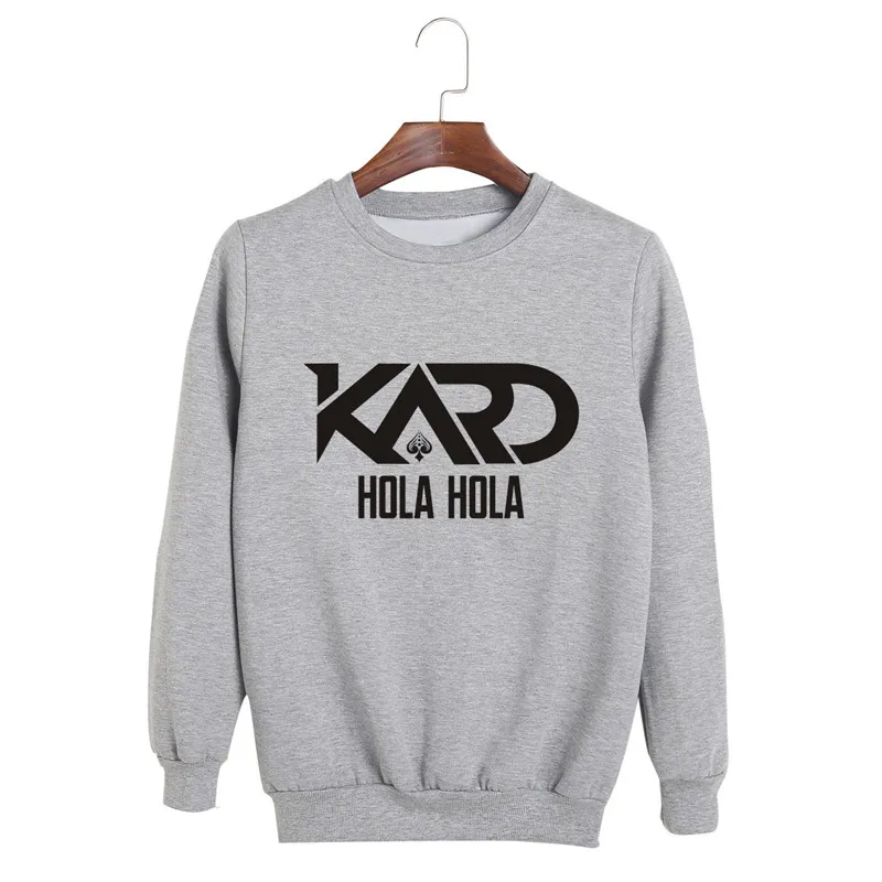 KPOP Korean Fashion K.A.R.D Mini Album Hola KARD BM J.Seph Cotton Hoodies Pullovers Sweatshirts PT561 | Женская одежда