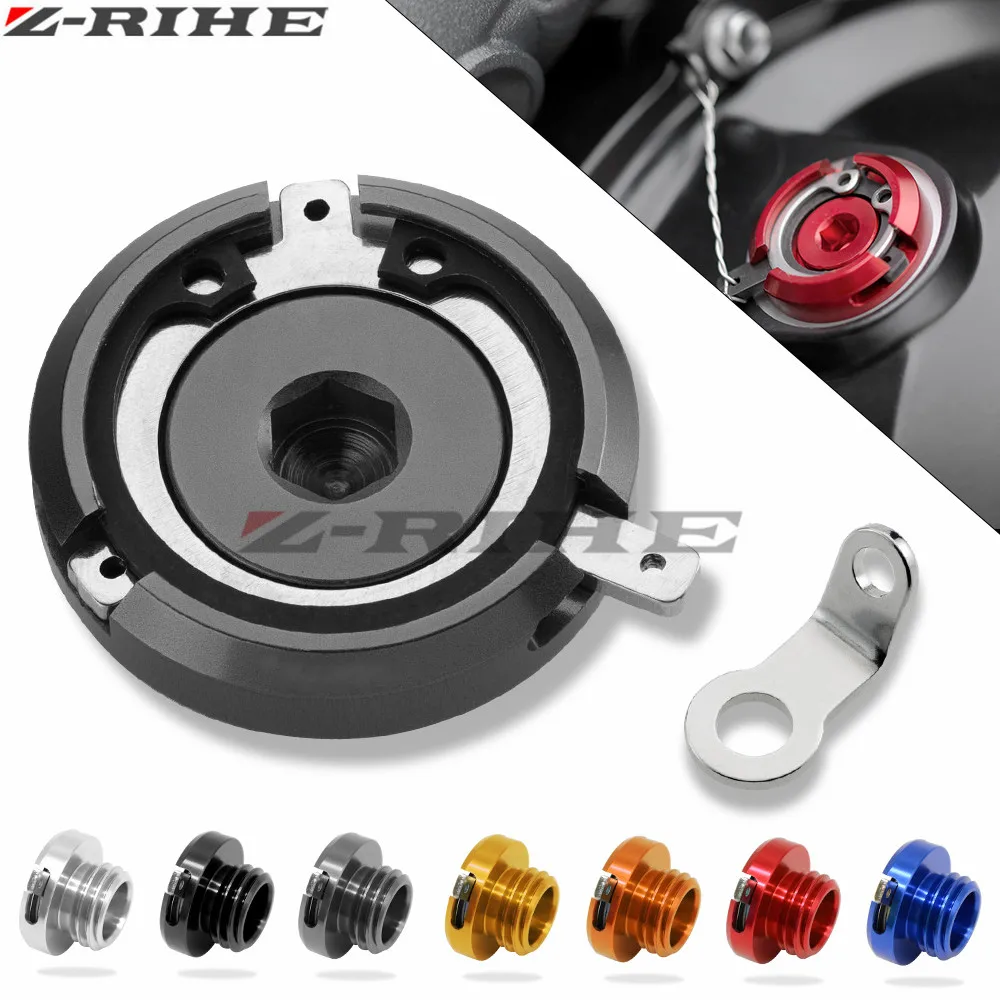 Мотоцикл с ЧПУ алюминиевая масляная чашка двигателя M20 * 2 5 для HONDA CBR250R CBR300R CB300F hornet
