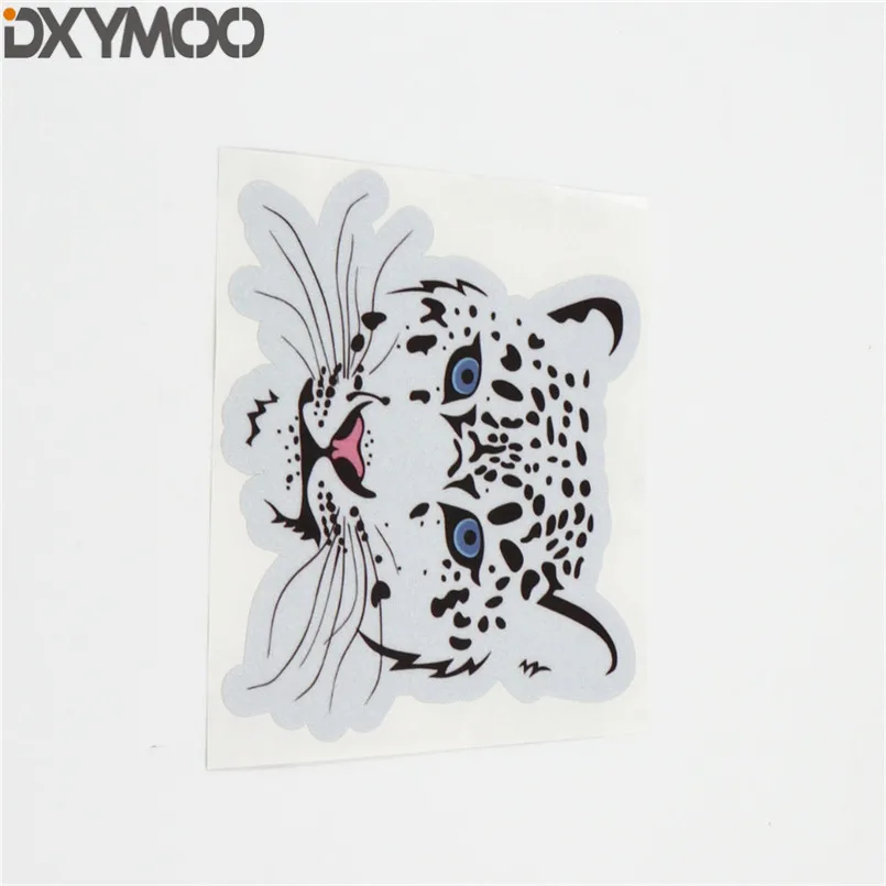 Car Styling Vinyl Decal Auto Truck Body Window Tail Sticker Bumper for Animal Snow Leopard Blue Eyes | Автомобили и мотоциклы