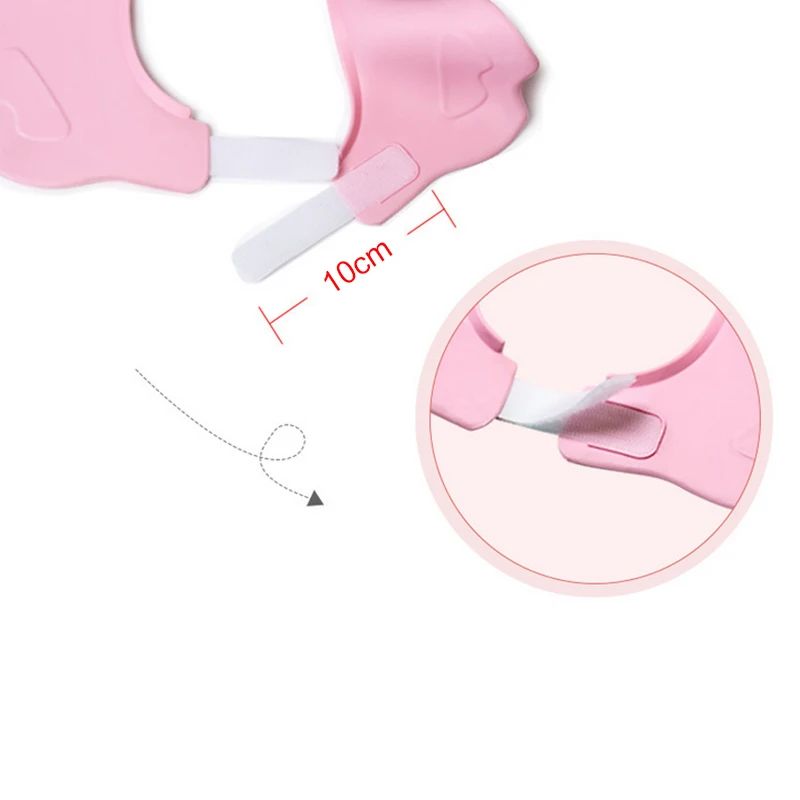 Регулируемые шампунь Кепки шапка для младенца PP мыть волосы козырек s уход за