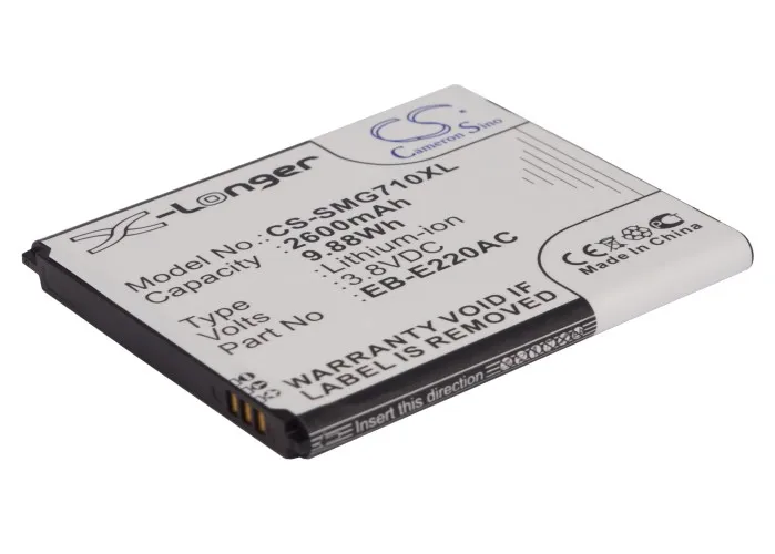 Аккумулятор Cameron Sino 2600 мАч EB665468LU EB B220AC для Samsung Galaxy Grand 2 G7102 G7105 G7105L G7106 G7108 G7109 G710L