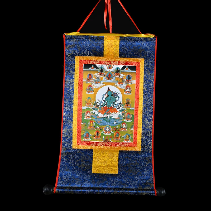 

Tibetan Thangka scroll painting art buddhist thangkas,Thanka Embroidery decorative painting Traditional culture collection