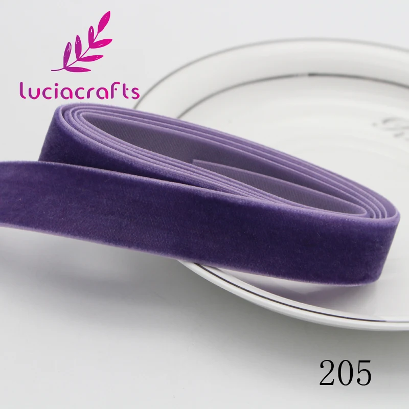 Распродажа! Lucia crafts 2y/Лот 20 мм бархатная лента для упаковки швейного материала