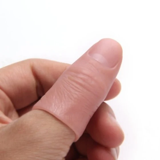 Мягкая виниловая игрушка трюк с наконечником большого пальца|thumb tip|finger fakemagic tricks |