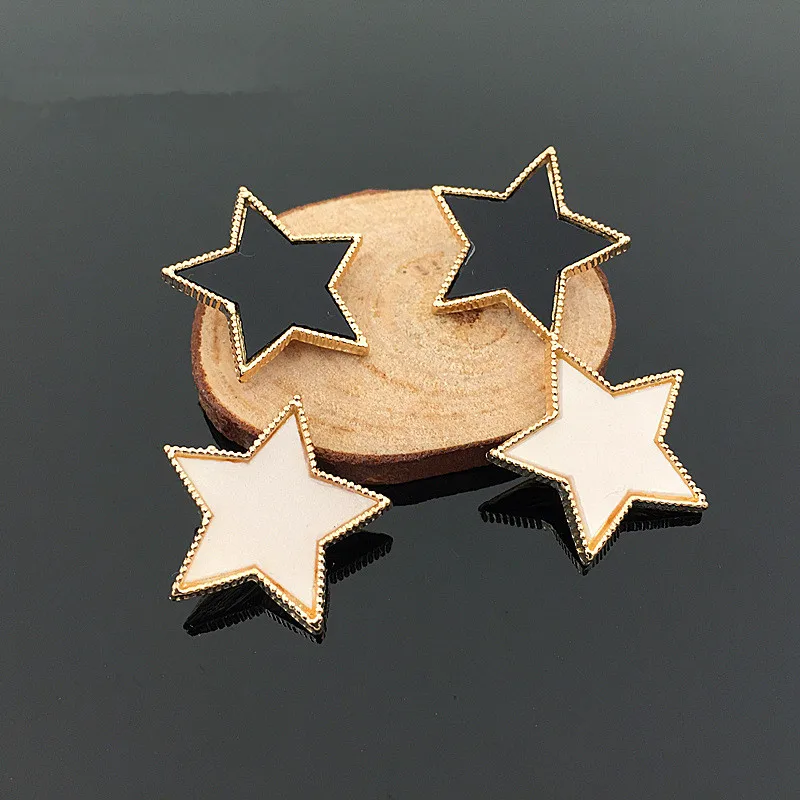 Новое поступление милые пуговицы из эмалированного сплава звёзды стикеры зажимы