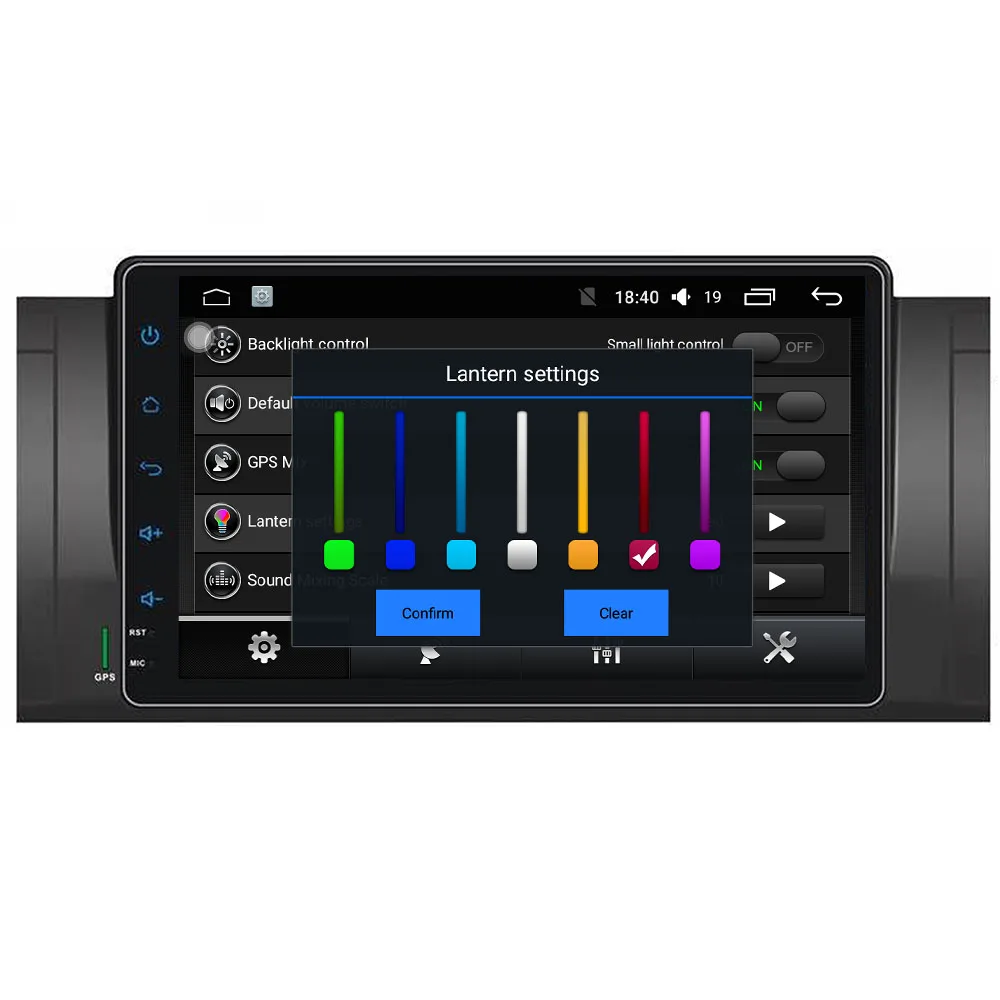 Для BMW E39 9 дюймов Все сенсорные кнопки Android 6.0.1 OS 4 ядра 16 г без DVD автомобиля GPS плеер