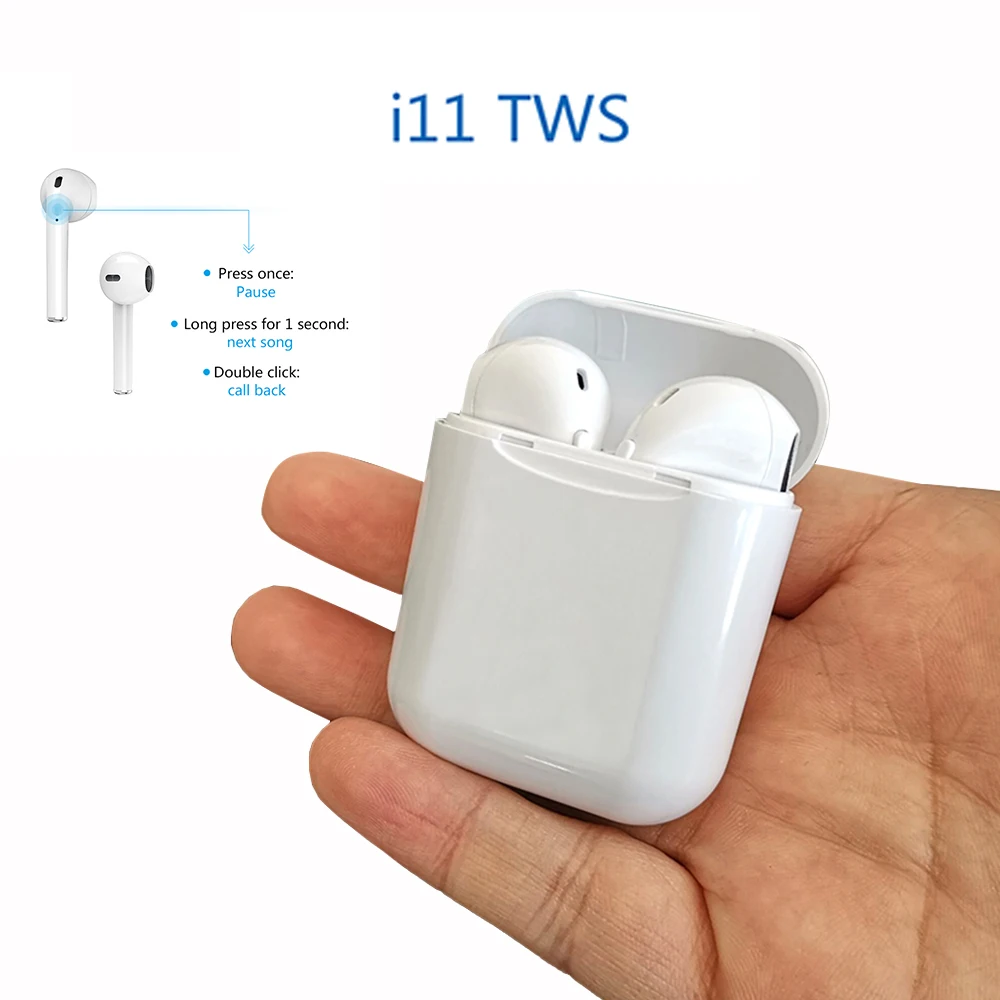 I11 TWS беспроводной Bluetooth 5 0 наушники pods мини беспроводная гарнитура c bluetooth стерео